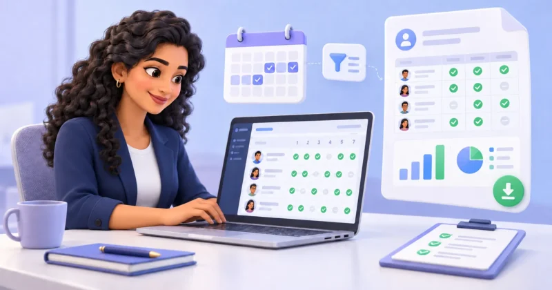 How to Create an Attendance Report